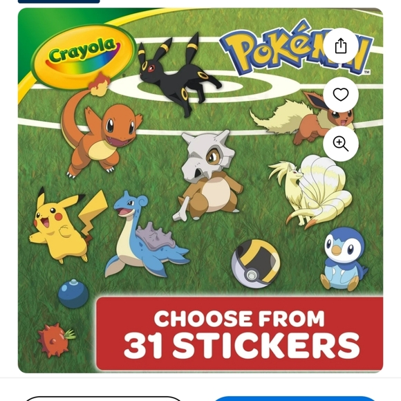 Crayola Pokémon Charmande Art Case - Picture 4 of 8
